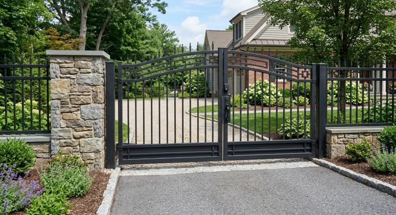 Aluminum Gate Installation in Alpharetta, GA