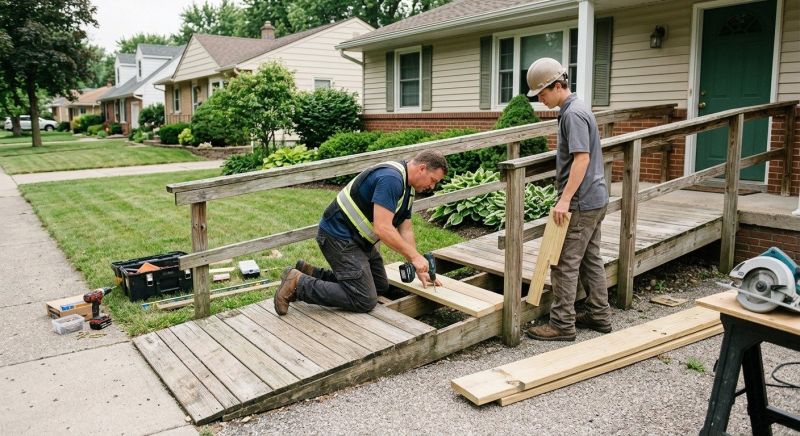 Mobility Ramp Construction in Kansas City, KS