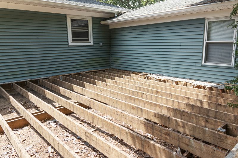 Cedar Deck Installation in Worcester, MA