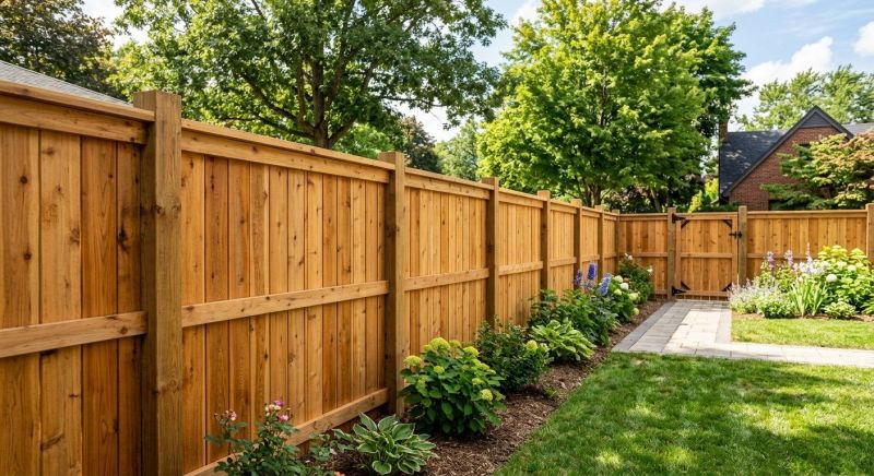 Cedar Fence Replacement in South Houston, TX