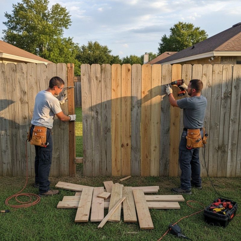 Vinyl Fence Repair