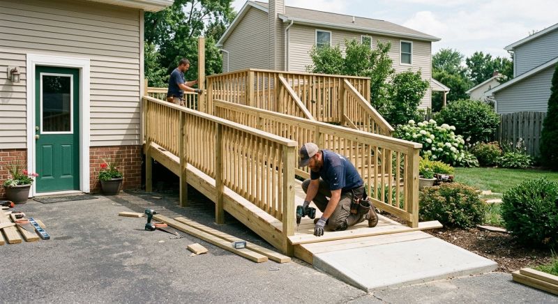 Deck Ramp Installation in Kansas City, KS