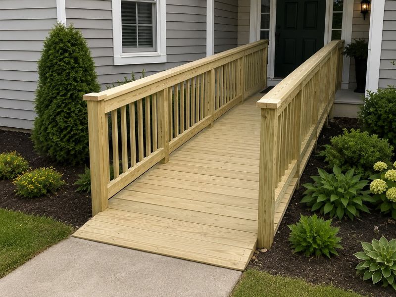 Disability Ramp Installation in Conroe, TX