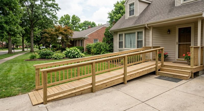 Entrance Ramp Installation in Kansas City, KS