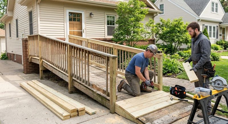 Mobility Ramp Installation in Kansas City, KS