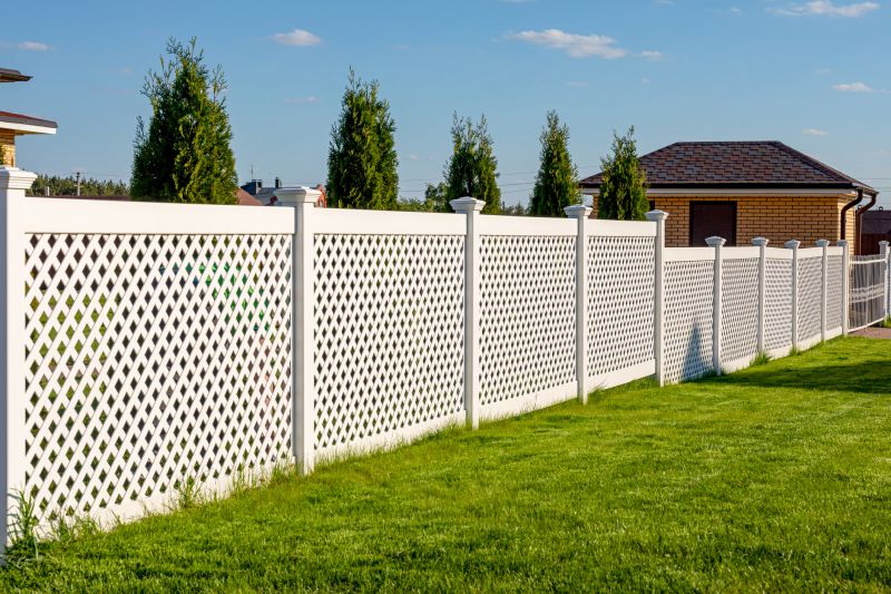Pvc Lattice Fence Installation in Alpharetta, GA
