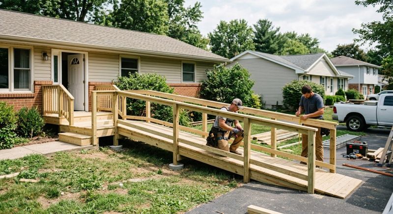 Wheelchair Ramp Replacement in Kansas City, KS