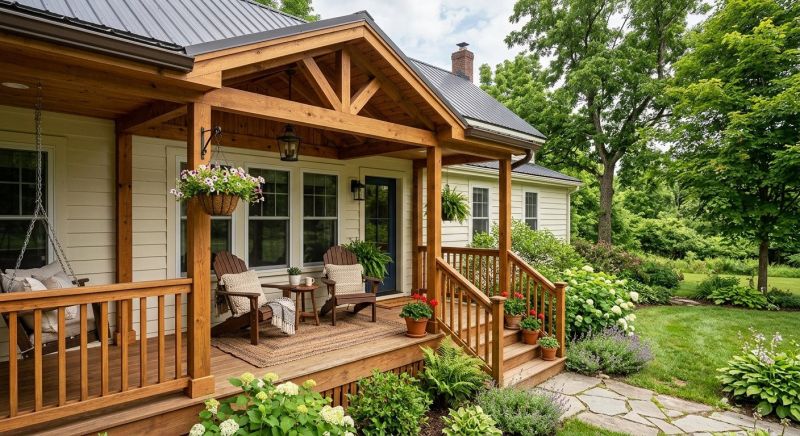 Wood Porch Construction in Seattle, WA