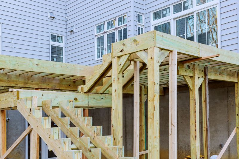 Wooden Veranda Construction in Boston, MA